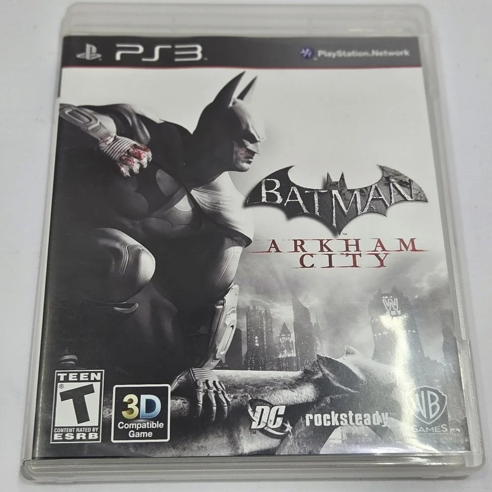 Batman Arkham City PS3 PlayStation 3 2011 Game Complete w/ Manual CIB